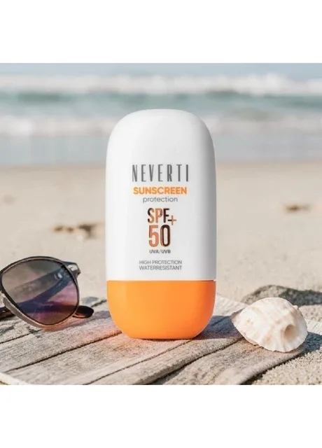 Сонцезахисний крем SUNSCREEN 50 SPF від 50 мл Neverti (389107789)