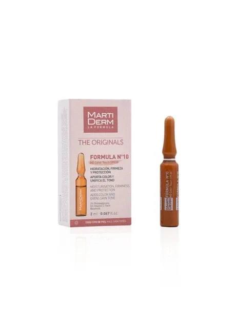 Мартідерм Оріджиналс Формула N10 Колор Тач Originals Formula №10 HD Color Touch SPF30, 1 ампула MartiDerm (388227492)