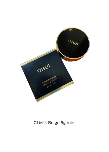 Люкс тональний кушон для обличчя Ultimate cover lifting cushion mini 01 Milk Beige 6g O HUI (326497390)