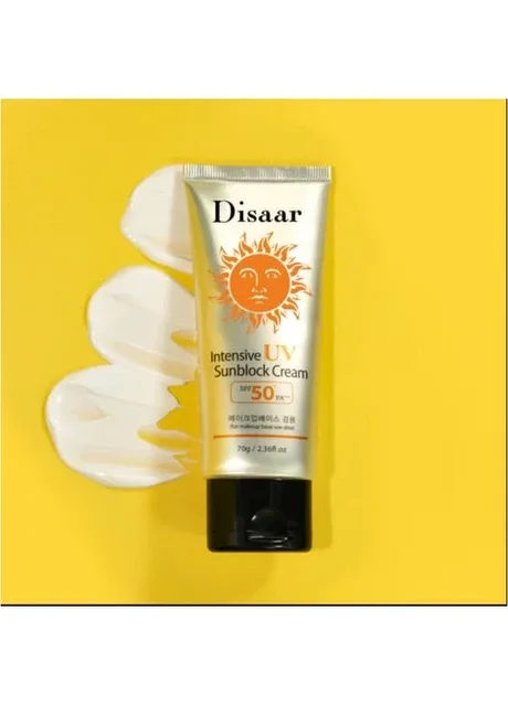 Disaar Сонцезахисний крем Intensive UV Sunblock Creme SPF 50 PA+++, 70 г — Крем, Китай (350349789)