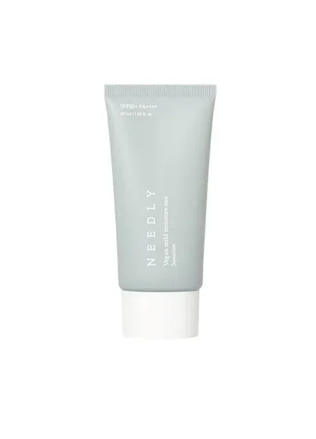 Needly Сонцезахисний крем з рослинним скваланом Vegan Mild Moisture Sun SPF 50+ 50 мл — Крем, Південна Корея (397009392)