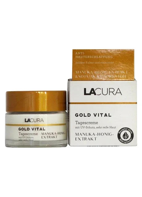 Lacura Денний крем для обличчя Gold Vital Tagescreme 60+ LSF15 50 мл — Крем, Ірландія (333650731)