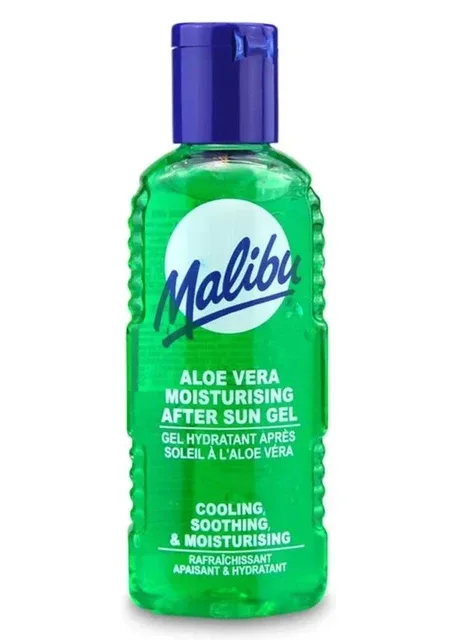 Гель після засмаги з алое вера After Sun Gel Aloe Vera 100 мл Malibu (334688579)