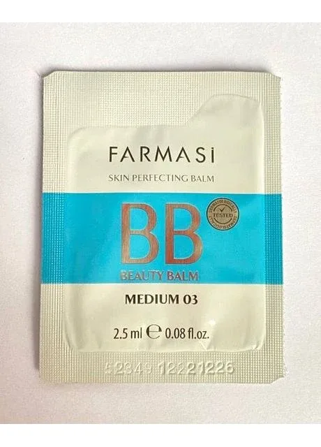 Пробник саше тестер тонального бб крему bb cream spf15 Medium 03 2,5 мл Farmasi (349445433)