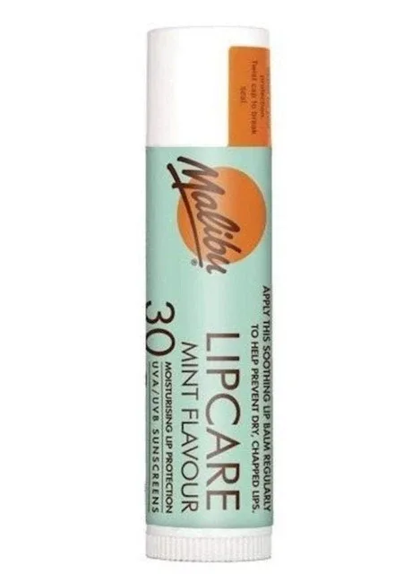 Бальзам для губ SPF 30 Mint 5 г Malibu (334688587)