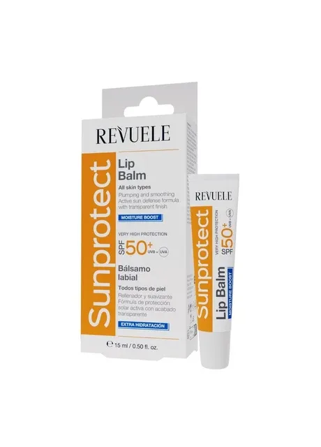 Бальзам для губ SPF 50+зволожуючий сонцезахисний 15 мл REVUELE Бальзам для губ (329190189)
