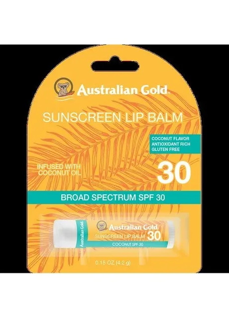 Сонцезахисний бальзам для губ H SPF 30 LIP BALM BLISTER - COCONUT Australian Gold - (388665250)