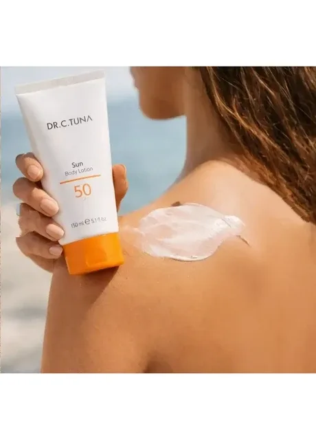 Сонцезахисний лосьйон для тіла 50 SPF Dr.C.Tuna, 150 мл Farmasi (404543435)