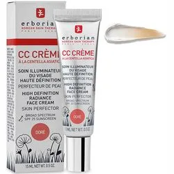 CC-крем на основі центелли азіатської "Контроль кольору" SPF25 Erborian CC Cream Dore SPF25
