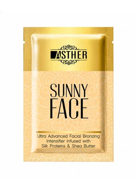 Крем для засмаги обличчя в солярії Asther Sunny Face Ultra Advanced Facial Bronzing Intensifier з протеїнами шовку та маслом Taboo (393817387)