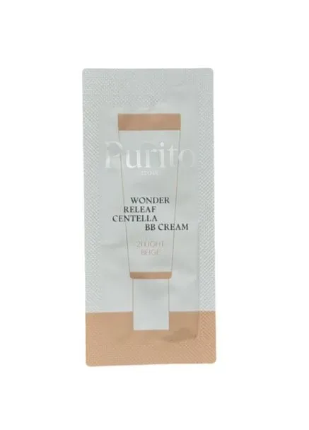 ББ крем з екстрактом Seoul Wonder Releaf Centella BB Cream SPF30 PA+++ 1 ml №21 Light Beige (оновлена версія) PURITO (358500267)
