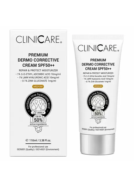 Premium Dermo Corrective Cream (SPF50) 100ml — крем: освітлення тону, 100 мл CLINICCARE (407229944)