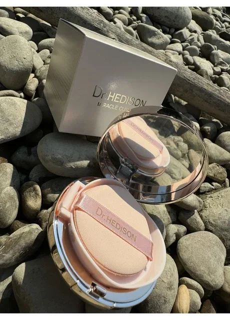 Кушон Dr Hedisom Miracle SPF+50 блок з дзеркалом (основний блок) Доктор Хедісон Dr Hedison Miracle Dr. Hedison (396706585)