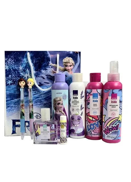 Набір для дівчаток з фруктовим ароматом (з 8 найменувань) Disney Frozen KIDS FLORAL FRUITY Avon (393778426)