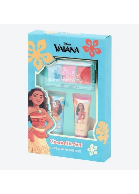 Дитячий набір косметики Vaiana Lip Gloss/Face Powder Palette Disney (361135652)