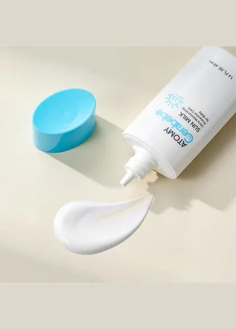 Сонцезахистне молочко для дітей. 40 мл. SPF 33 PA+++. Cerabebe Sun Milk. Корея. Atomy (302086594)