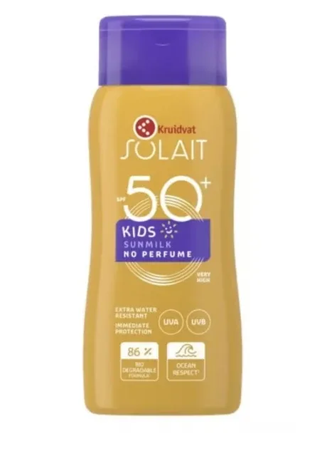 Молочко сонцезахисне для дітей SPF50+, 50 мл Kruidvat solait (384513846)