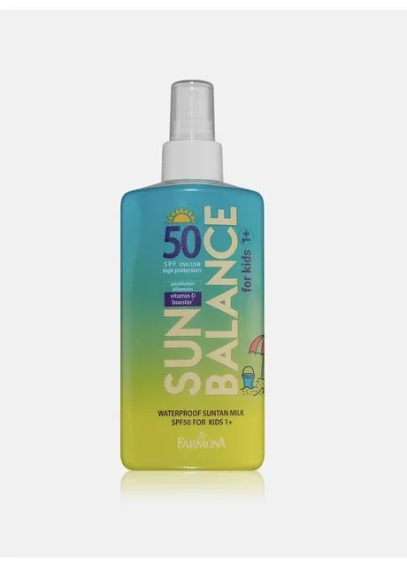 Дитяче сонцезахисне молочко Sun Balance Milk SPF 50, від 1 року, 150 мл Farmona (395579567)