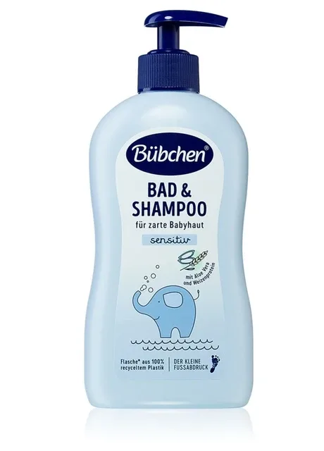 Bad & Shampoo шампунь та гель для душа для дітей, 400 мл Bubchen sensitive (400660299)