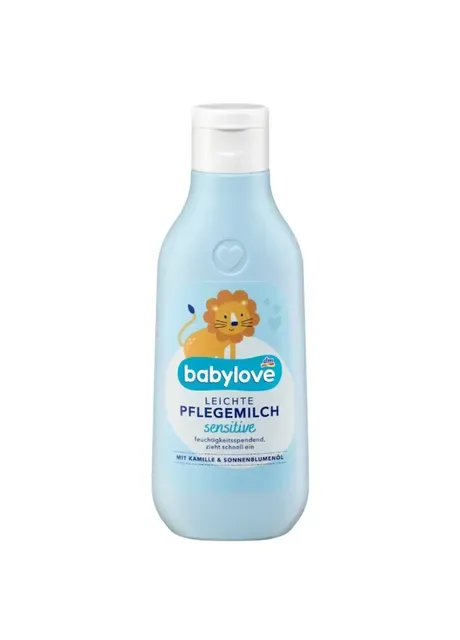 Дитяче зволожуюче молочко для тіла Pflegemilk Sensitive, 250 мл, від DM (Німеччина) BabyLove (363052908)