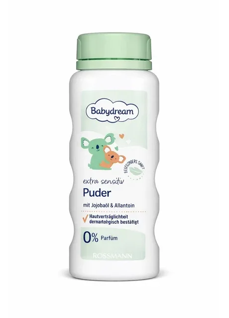 Присипка дитяча для дуже чутливої шкіри100 г Babydream extra sensitive (394658777)