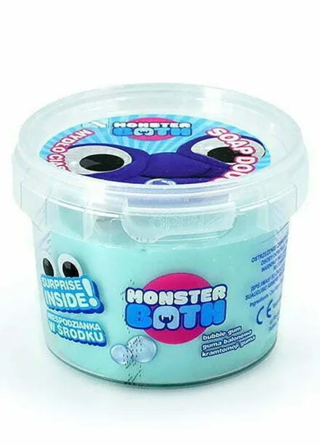 Ігрове мило-тісто з іграшкою Bubble Gum 100 г Monster Bath (304266738)