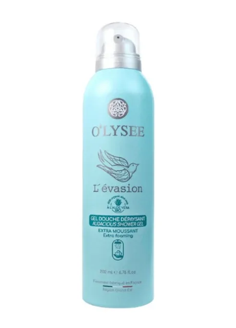 Екстрапінний гель для душу OLYSEE Extra Foaming Shower Gel L’évasion 200ml 04/2029 O'lysee (398309620)