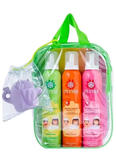 Дитячий набір для купання Kids 3 од * 250 мл + іграшка O'lysee (398309624)