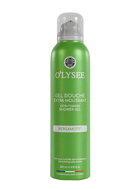 Гель-піна для душа з ароматом бергамоту Olysee 200 мл O'lysee Extra Foaming Shower Gel Bergamote (398309621)