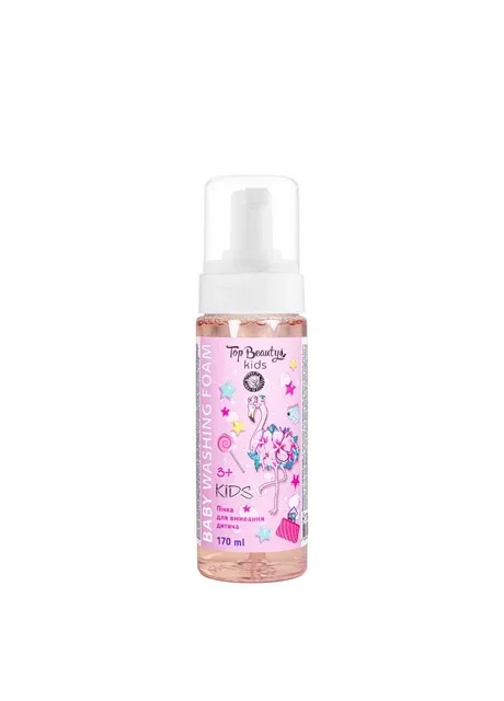 Дитяча пінка для вмивання Top Beauty Baby Washing Foam 3+, 170 мл No Brand (385318598)