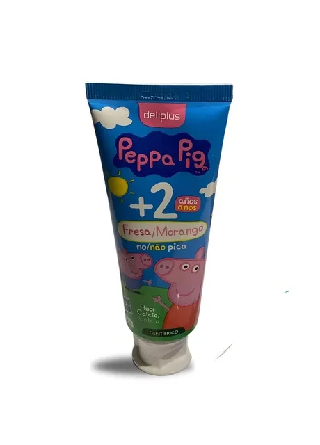 Дитяча зубна паста Peppa Pig моранго\полуниця 75 мл Deliplus (302975833)