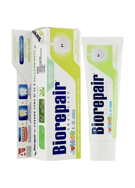 Зубна паста дитяча, 6-12 років, 75 мл Biorepair Junior (384513840)