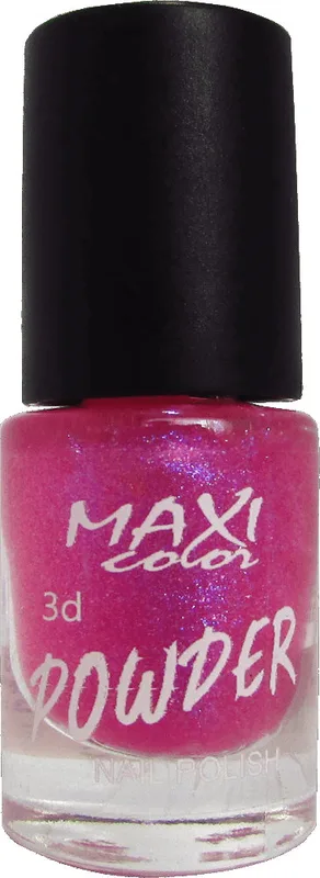 Лак для нігтів Maxi Color 3D Powder 08, 6 мл