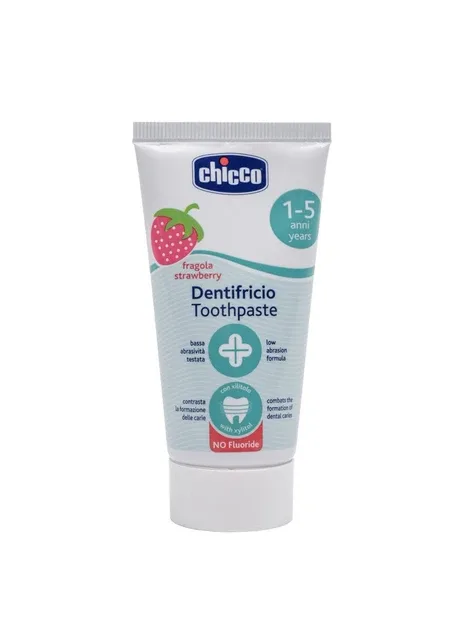 Зубна паста "Полуниця", 50 мл (02321.10) Chicco (389089526)