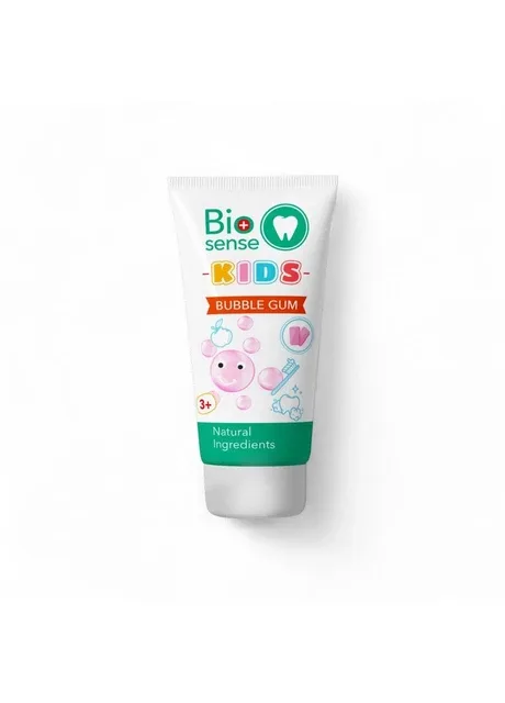 Дитяча зубна паста Bubble Gum Biosense, 50 мл BIOTON COSMETICS (378368838)