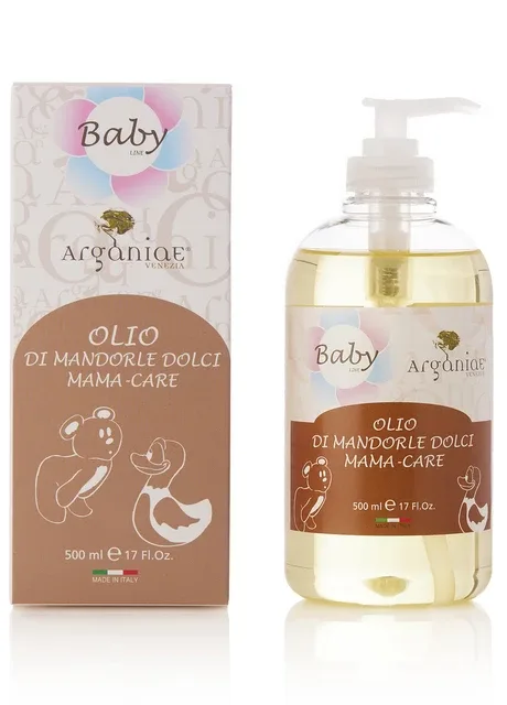Еластикуюча Олія Солодкий Мигдаль Baby Mama Care для Догляду та Покращення Еластичності Шкіри 500мл 0195 Arganiae (263943380)