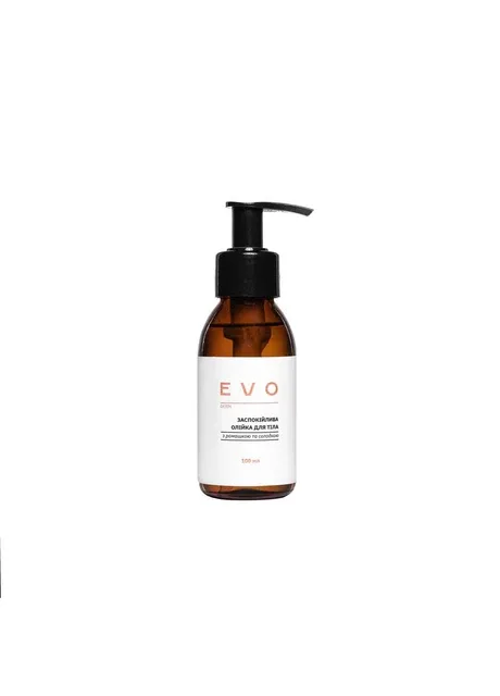Заспокійлива олійка для тіла з ромашкою та солодкою derm 100 мл EVO derm (278000596)