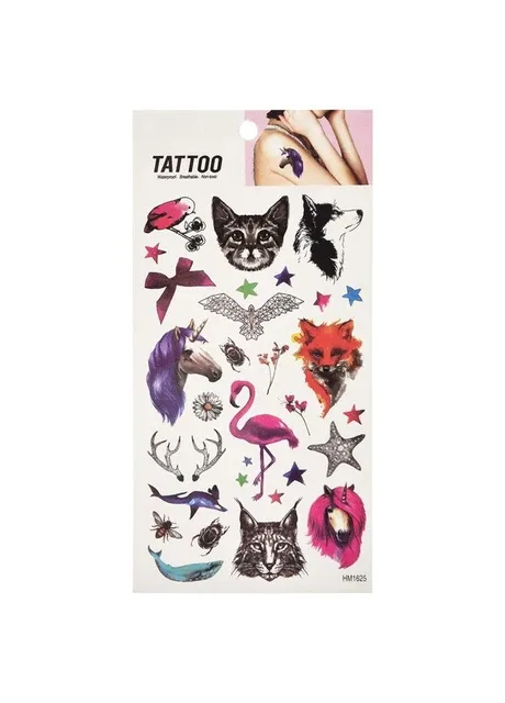 Тимчасове татуювання "Тварини та зірки Tattoo" 1020-HM1625 Bambi (344447710)