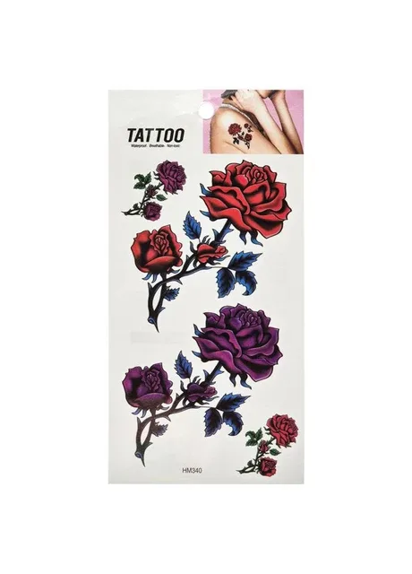 Тимчасове татуювання "Троянди Tattoo" 1020-HM340 Bambi (344447899)