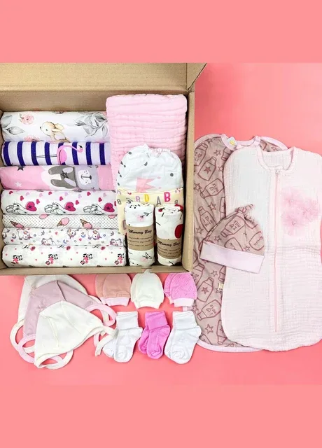 Набор пеленок Макси для девочки 14+9 в подарок! Mommy Bag (277372064)