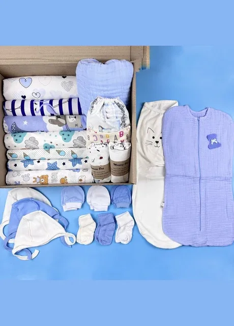 Набор пеленок Макси для мальчика 14+9 в подарок Mommy Bag (277372152)