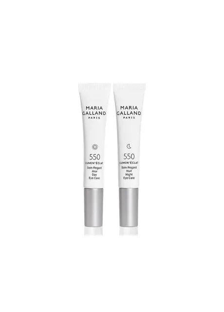 Два креми для очей день-ніч 550 Lumin’Éclat Eye Contour Duo, 2 х 10 мл Maria Galland Paris (395915969)