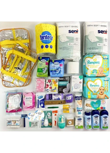 Сумка в пологовий будинок унісекс Максі 2в1 (38 одиниць) Mommy Bag (277372159)