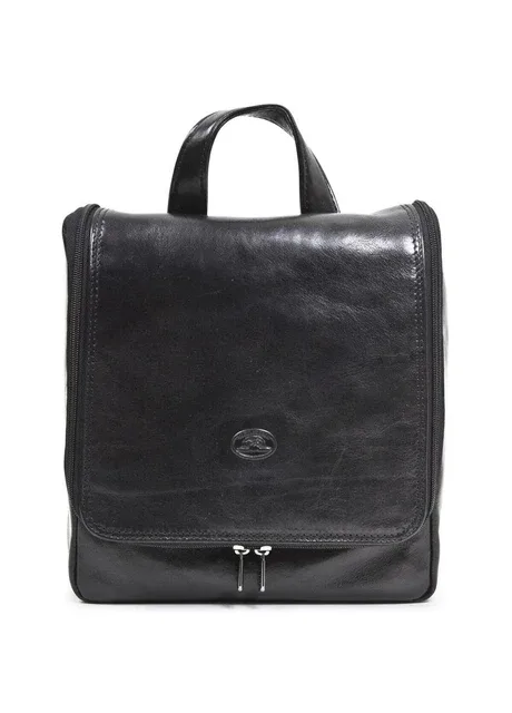 Чоловіча косметичка Italico 8220 nero (90568) Чорна Tony Perotti