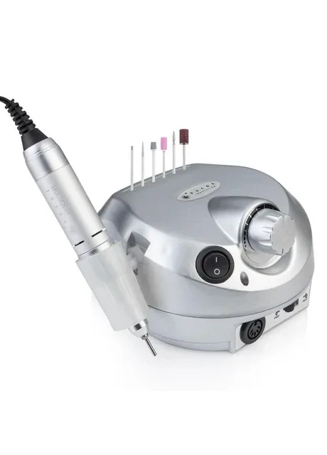 Фрезер для манікюру Nail Drill ZS-601 PRO Silver 45 Ват 35000 обертів на хвилину BUCOS (384530833)