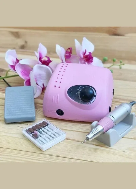 Фрезер для манікюру Nail Drill ZS-705 PINK 65 ватів, 35 000 об BUCOS (376991667)