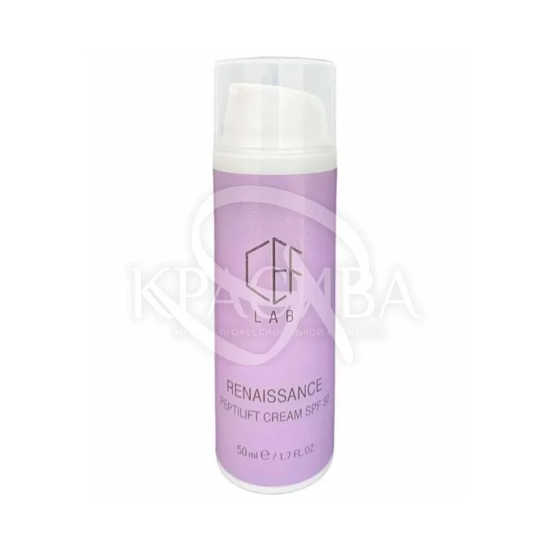 Пептидний Денний крем Spf 30 CEF Lab Renaissance Peptilift Cream 50мл