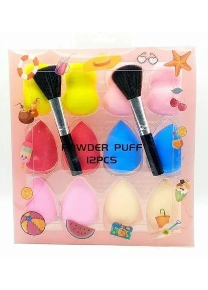 Набір спонжів для макіяжу Beauty Blender і пензликів Plus-plus (354793934)