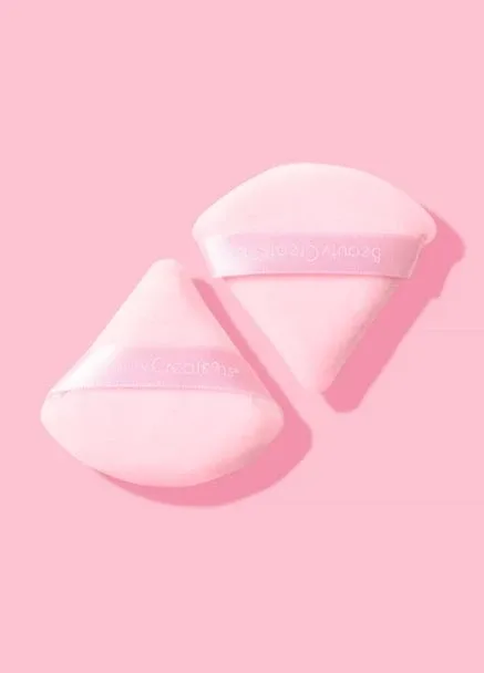 Набір з 2 пухівок для пудри Puff Puff Pink Set Beauty Creations (300091241)