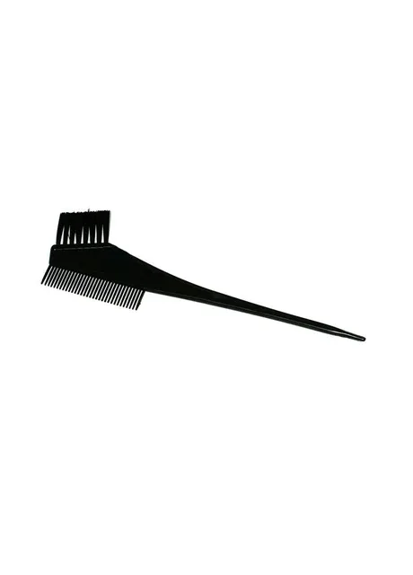 Пензель для фарбування з гребінцем чорний, 20х6 см No Brand (381516873)